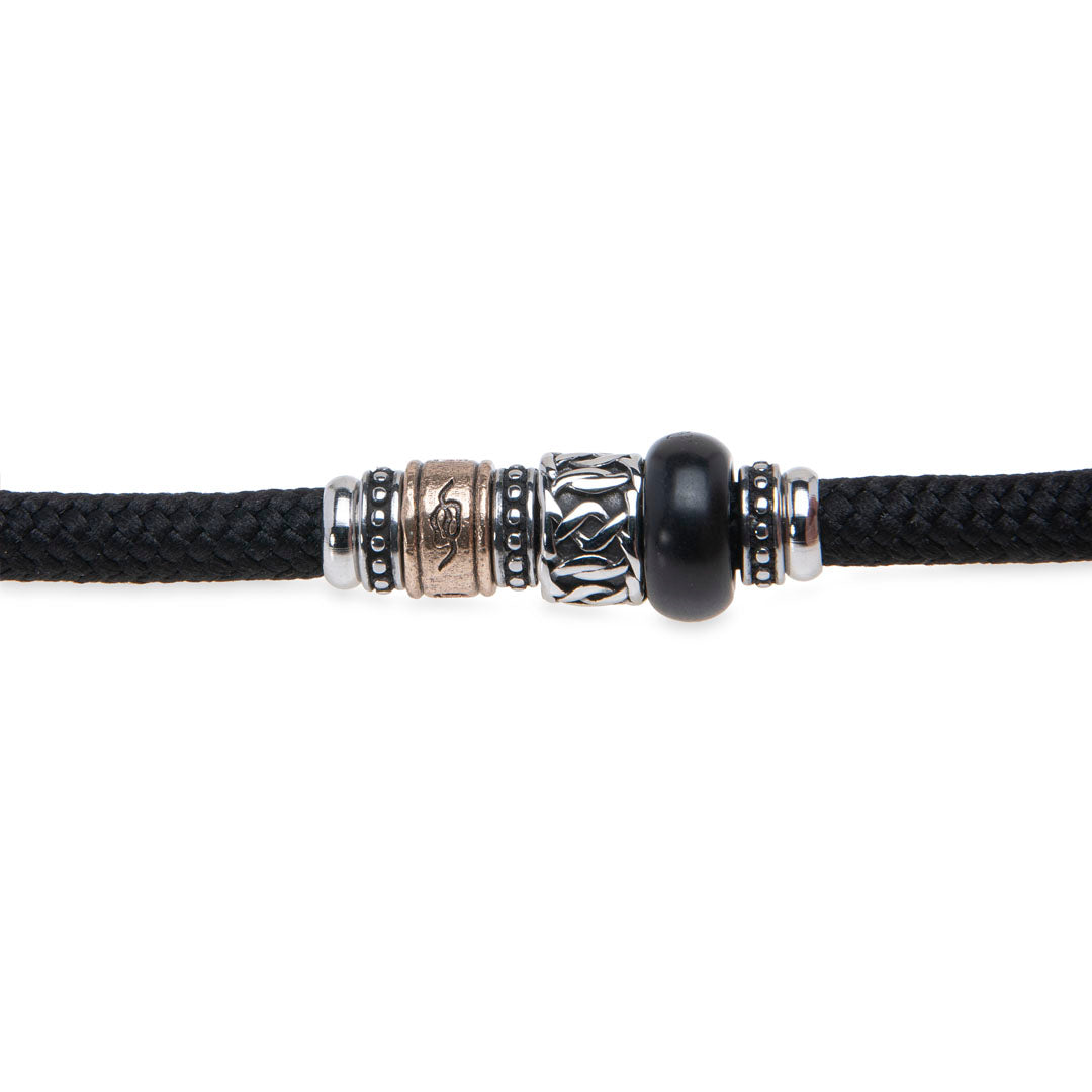 Black nylon bracelet