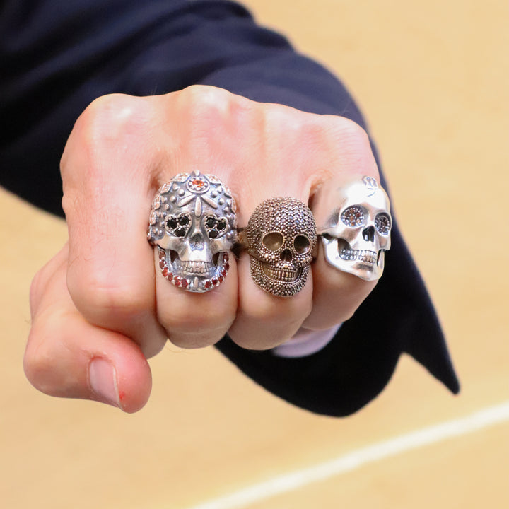 Anillo Unisex Calavera Bour