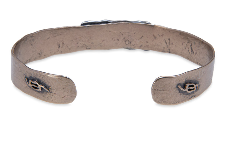 Pulsera de bronce con Plata 925 Atlas