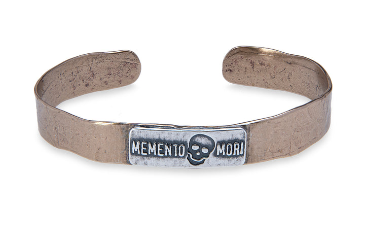 Bronze bracelet with 925 Silver Mori