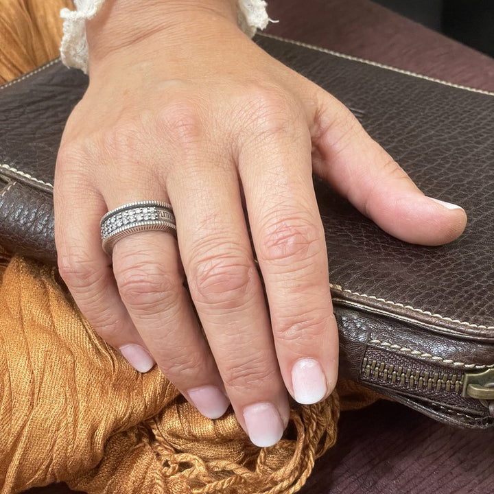 Anillo de Plata 925 con circonitas blancas 3