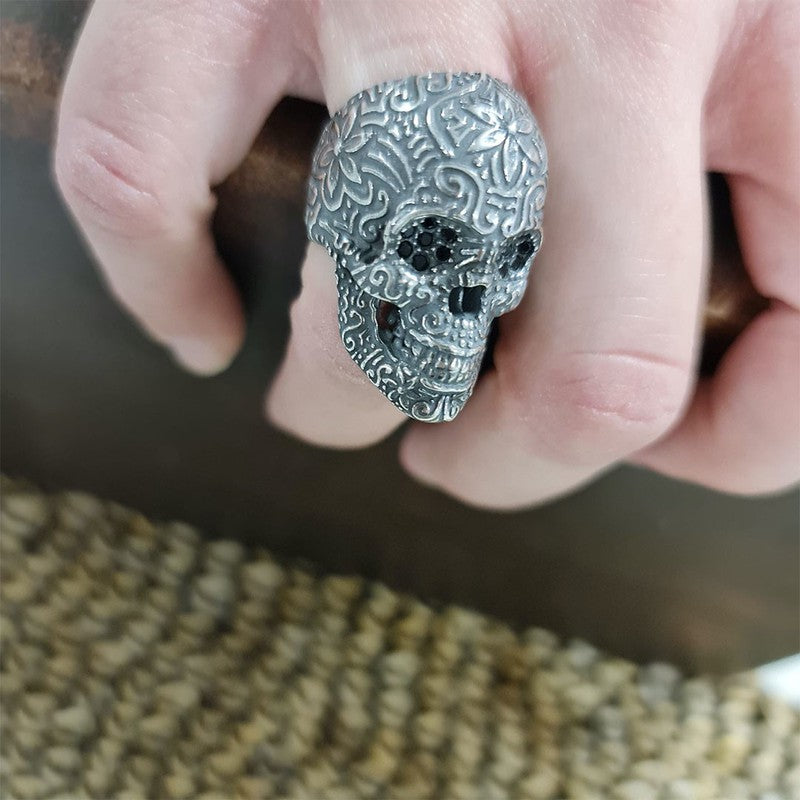 Anillo Unisex Calavera Blade 2