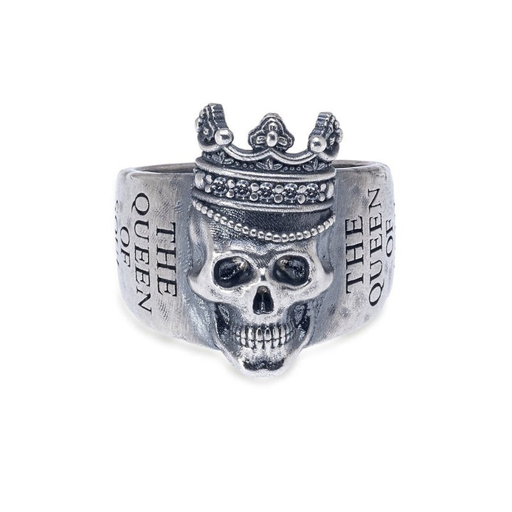 Anillo Unisex Calavera Chiloe en Plata 925 1