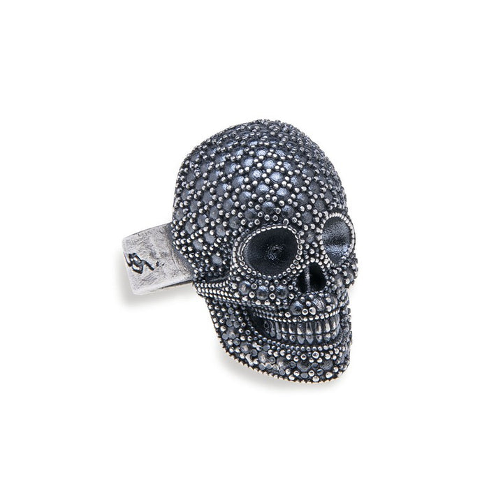 Anillo Unisex Calavera Amosu en bronce 1