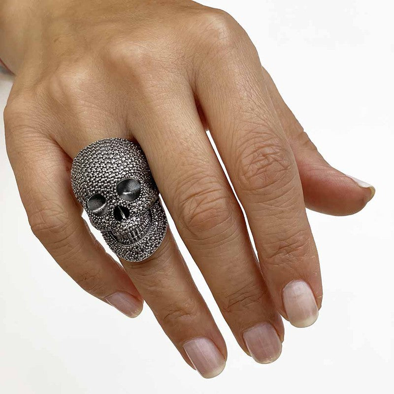 Pulsera Unisex Calavera Aduba en Plata 925 2