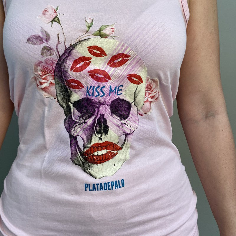 Camiseta Kiss Me Pink 3