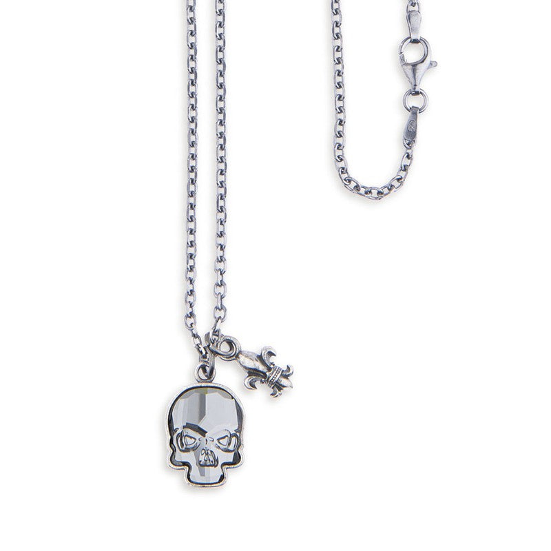 Collar Unisex Calavera Oval 1