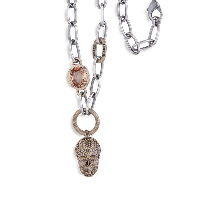 Collar Unisex Calavera Truna en cadena 2