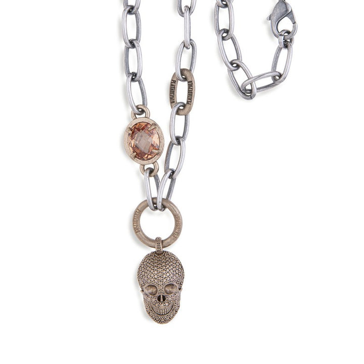 Collar Unisex Calavera Truna en cadena 2