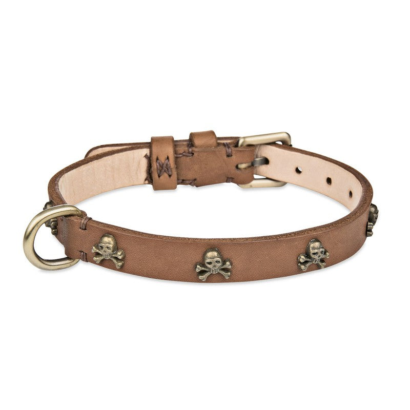 Collar marrón PLATADEPALO BROWNI