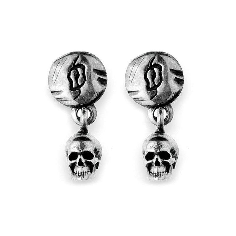 Pendientes Unisex Calavera Kraken