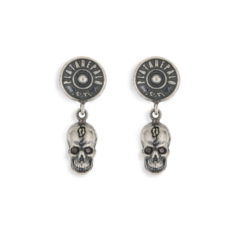 Pendientes Unisex Calavera Livingston