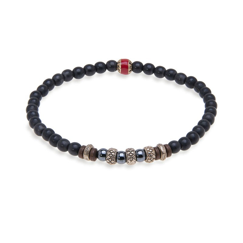 Pulsera Hombre ACORA elástica de bolas 1