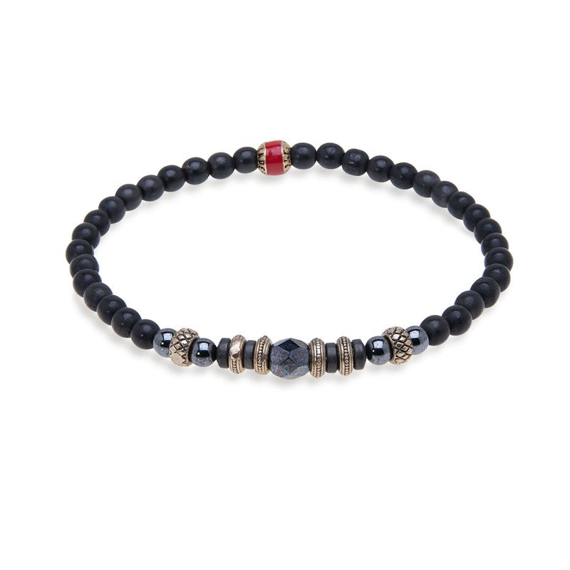 Pulsera Hombre ARCOS elástica de bolas 1