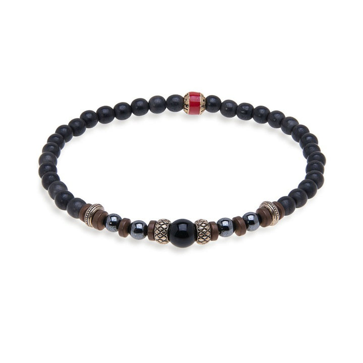 Pulsera Hombre ASOK elástica de bolas 1