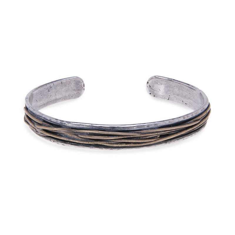 Pulsera hombre rígida SENU 1