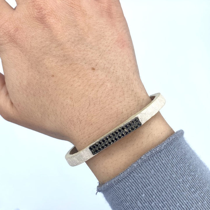 Pulsera Mujer PARAL de cuero 2