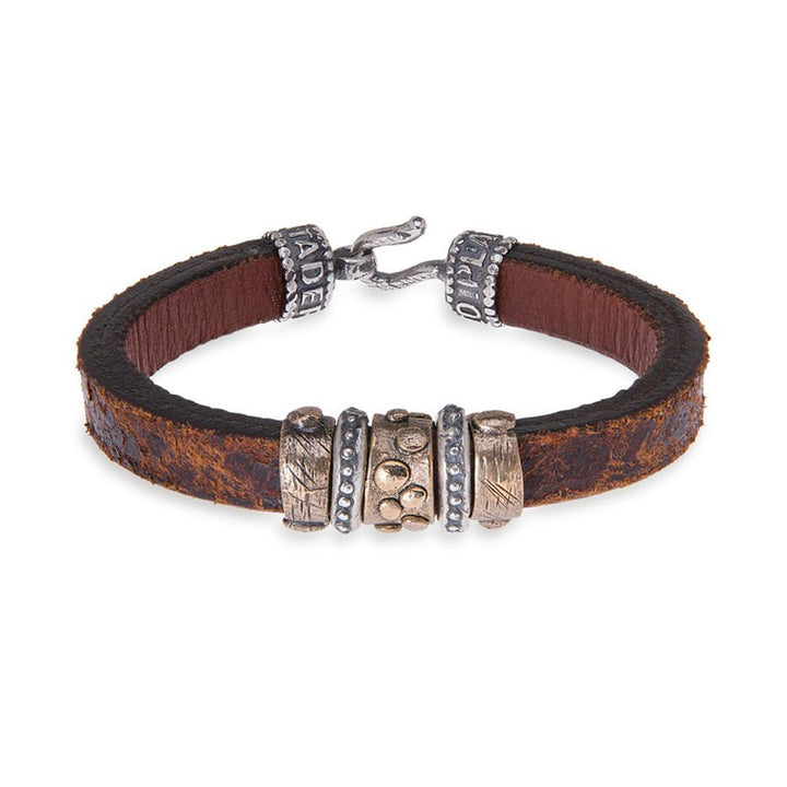 Pulsera Hombre Zuid de cuero 1