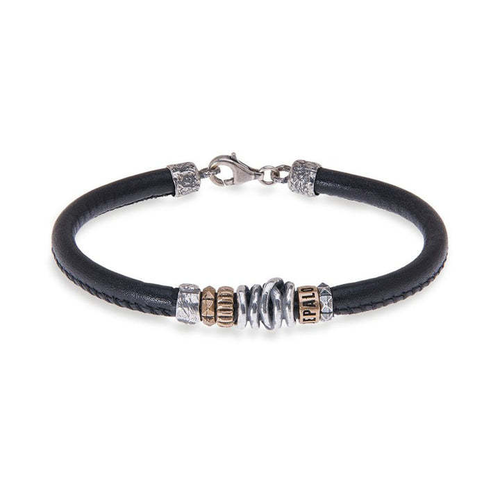 Pulsera Hombre Chiof de cuero 1