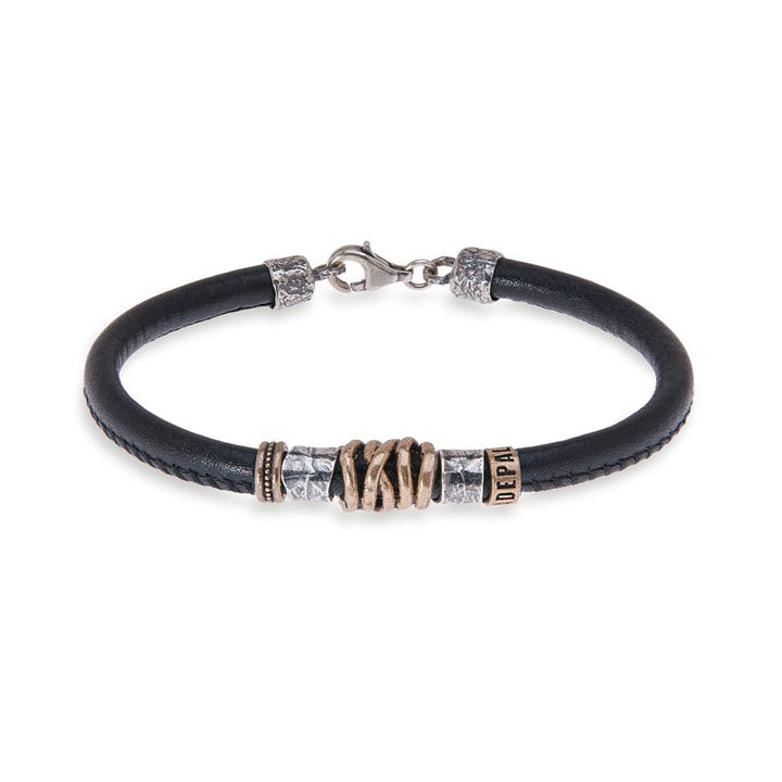 Pulsera Hombre Gustaf de cuero 1