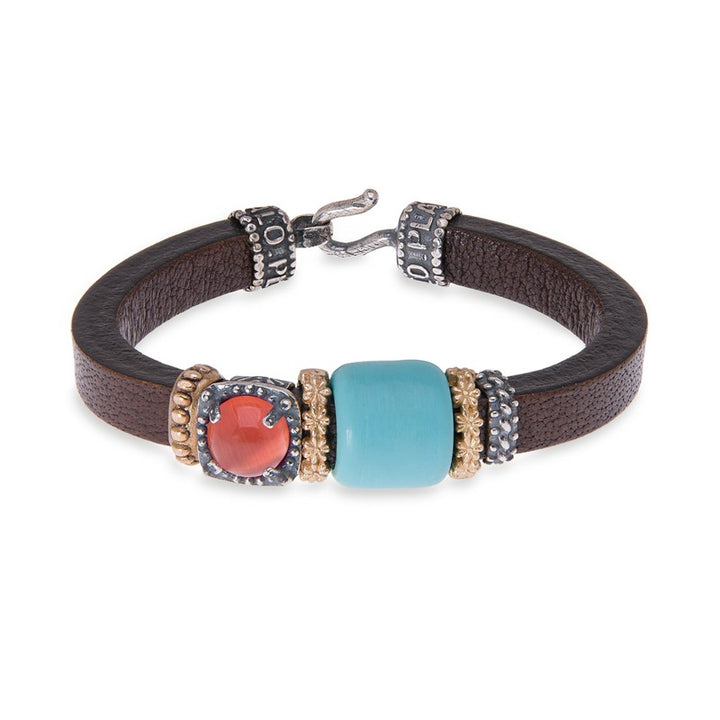 Pulsera Mujer Cear de cuero 1