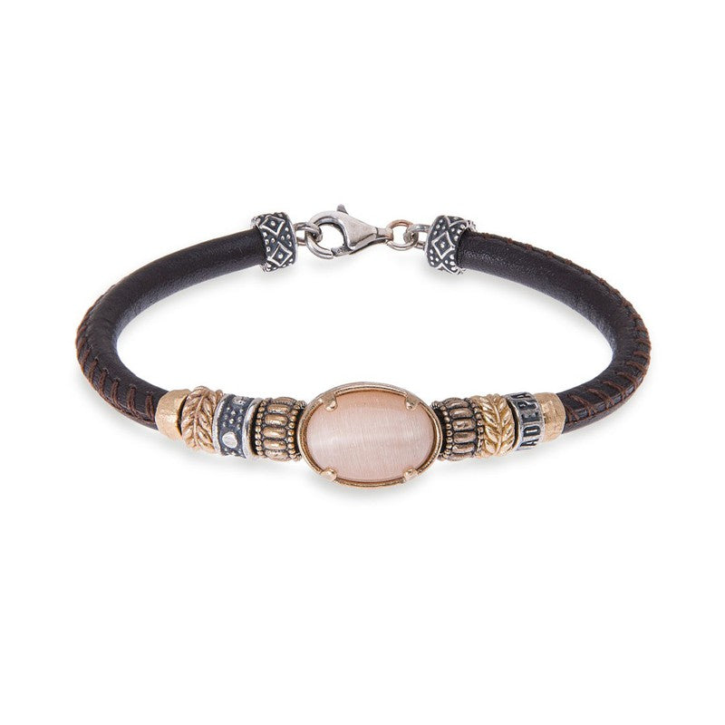 Pulsera Mujer Gunnar de cuero 1