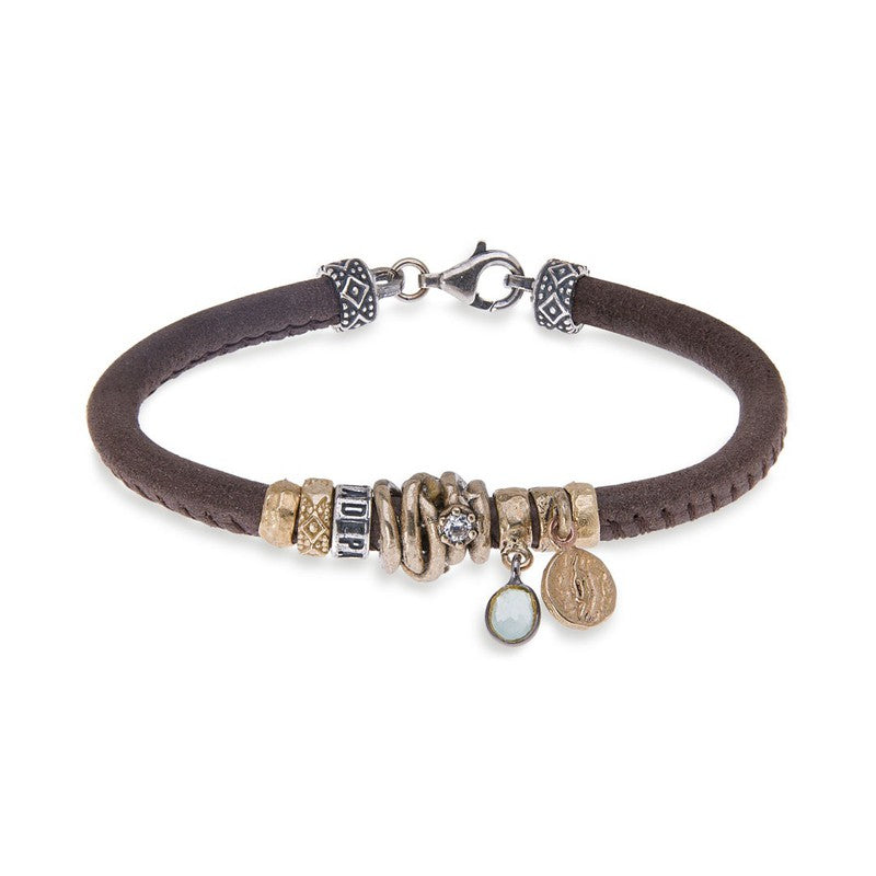 Pulsera Mujer Iver de cuero 1