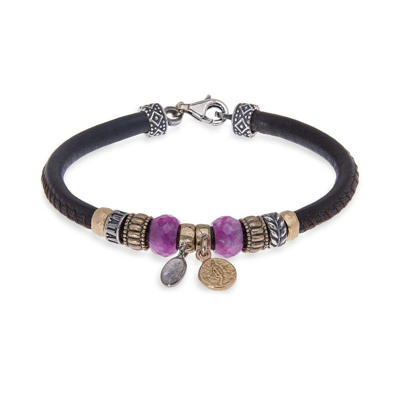 Pulsera Mujer Kadir de cuero 1