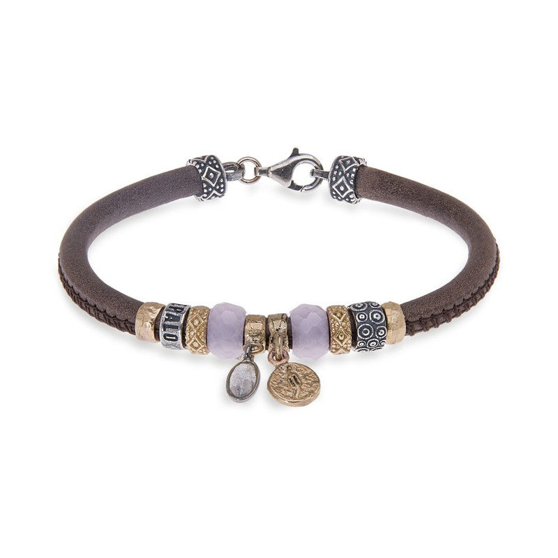 Pulsera Mujer Kerr de cuero 1