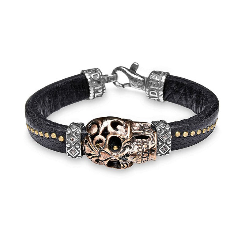 Pulsera Unisex Calavera Lemnos 1