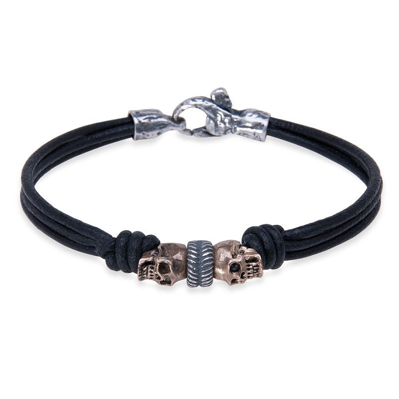 Pulsera Unisex Calavera West 1