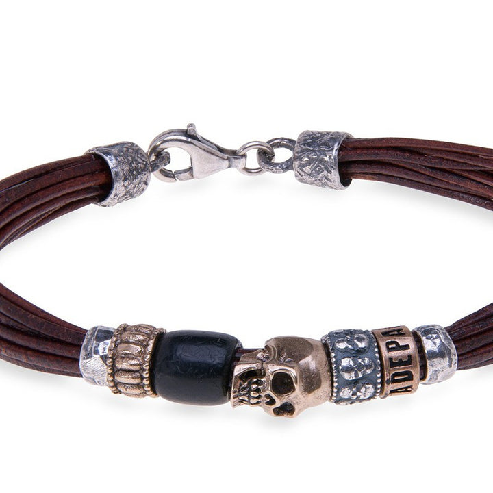 Pulsera Unisex Calavera Akimiski 2